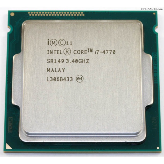 Intel core i7 4770 3.4ghz socket 1150 tray mới kèm fin zin