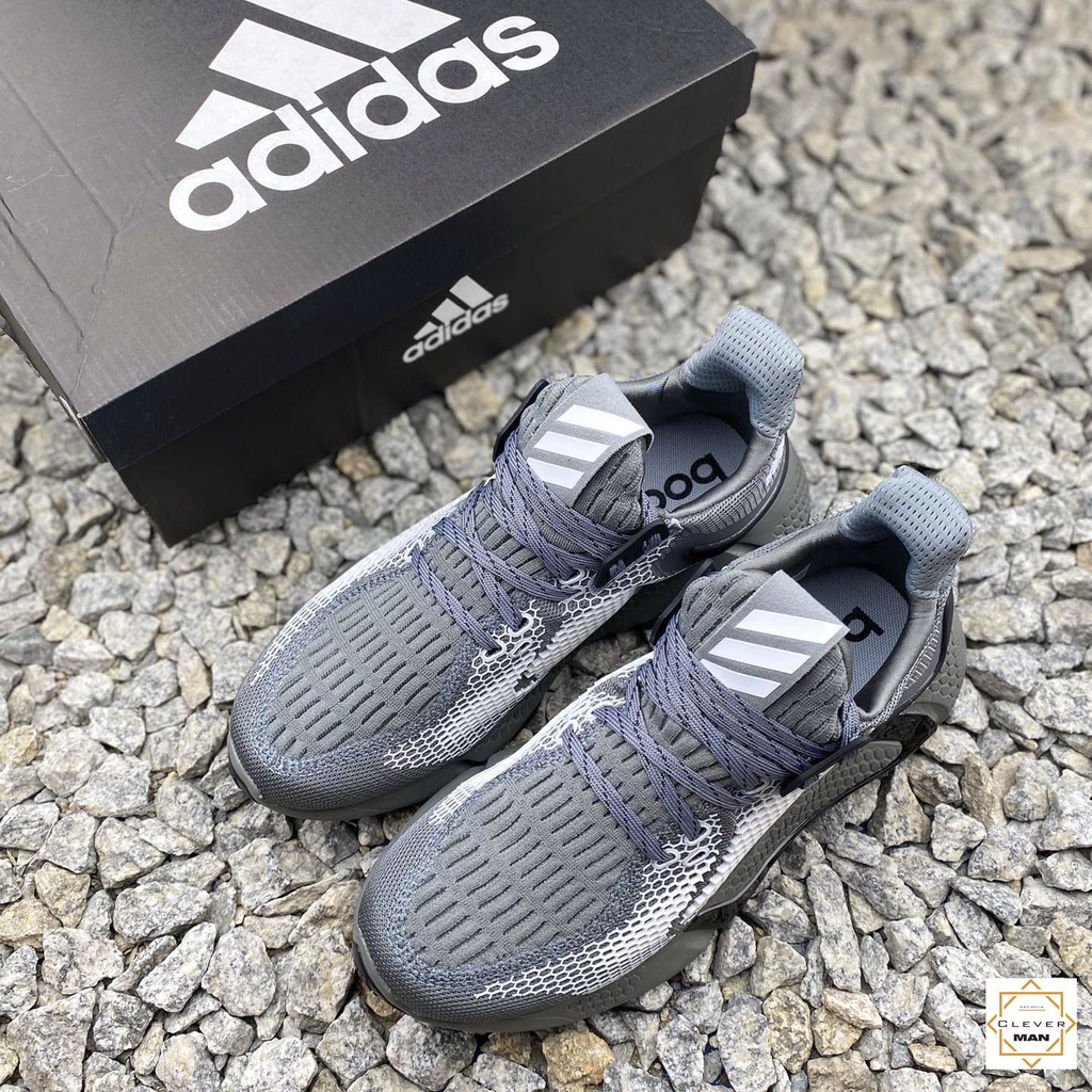Giày thể thao sneaker nam nữ ALPHABOUNCE instinct M 2020 gray xám