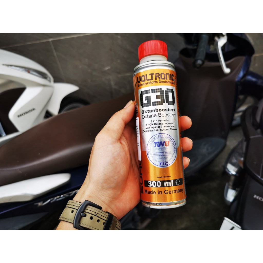 Phụ Gia Xăng Tăng Octane VOLTRONIC G30 OCTANE BOOSTER 300ml