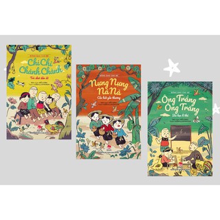 Sách - Đồng Dao Cho Bé - Chi Chi Chành Chành - Ông Trẳng Ông Trăng - Nựng Nựng Nà Nà – Trọn bộ 3 cuốn 5.0