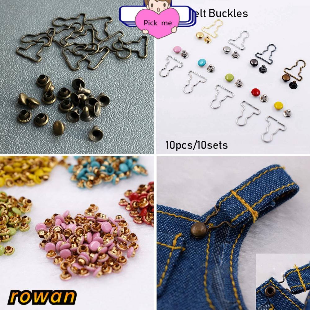 10 Phụ kiện nút thắt dây quần áo cho búp bê/ 10 Set
