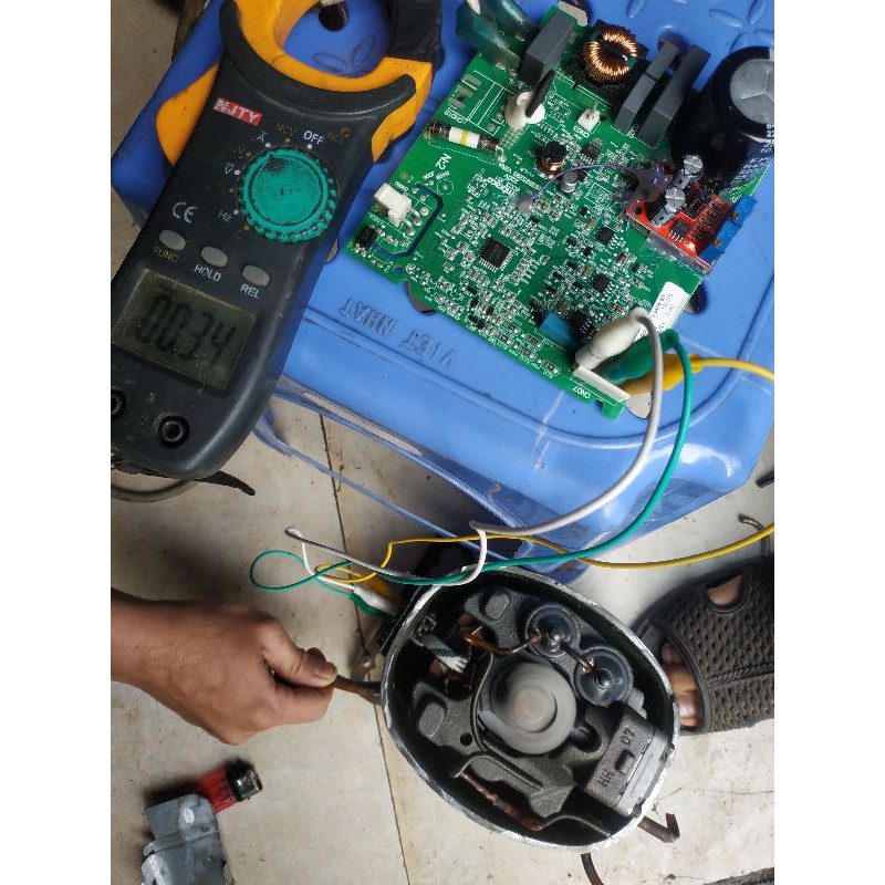 bo mạch test lốc inverter tủ lạnh
