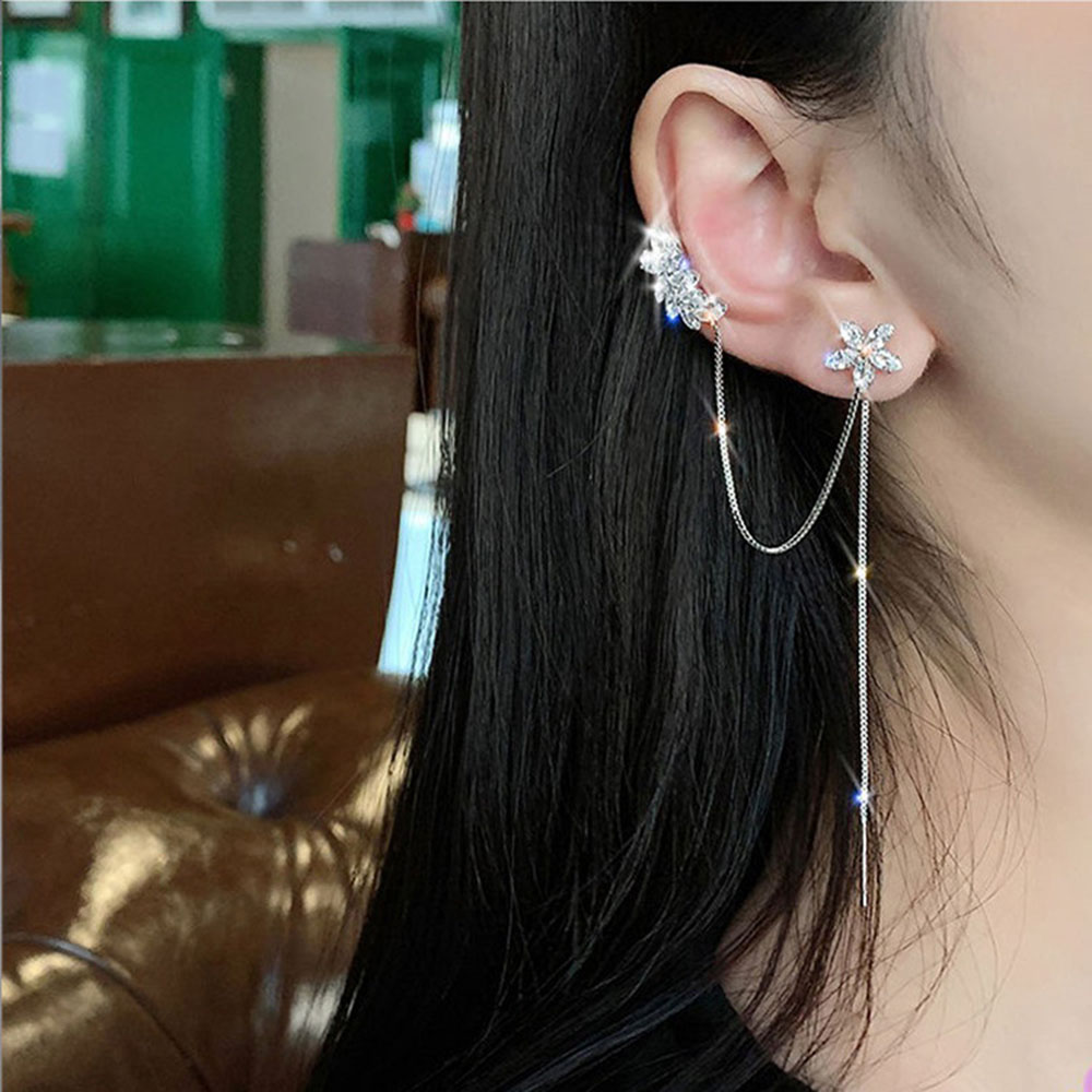 Khuyên Tai Nữ Trang Dáng Dài Tạo Hình Độc Đáo Yanqueens Trang sứ Quà tặng