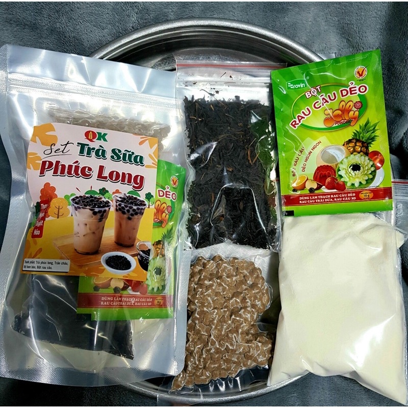 Set Trà Sữa  Phúc Long