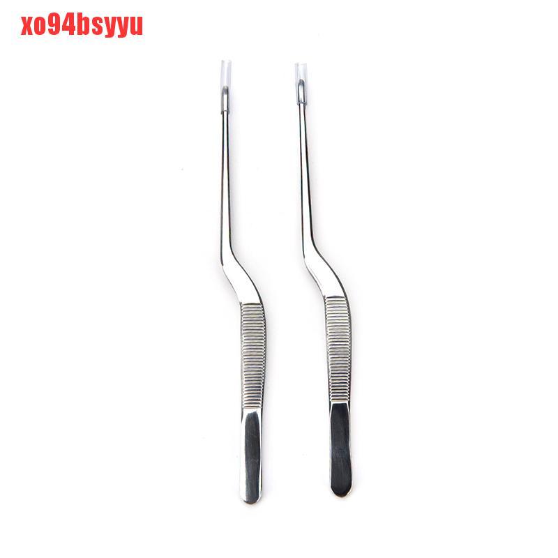 [Hàng mới về] Nhíp xỏ khuyên tai/ mũi bằng thép không gỉ chăm sóc sức khỏe