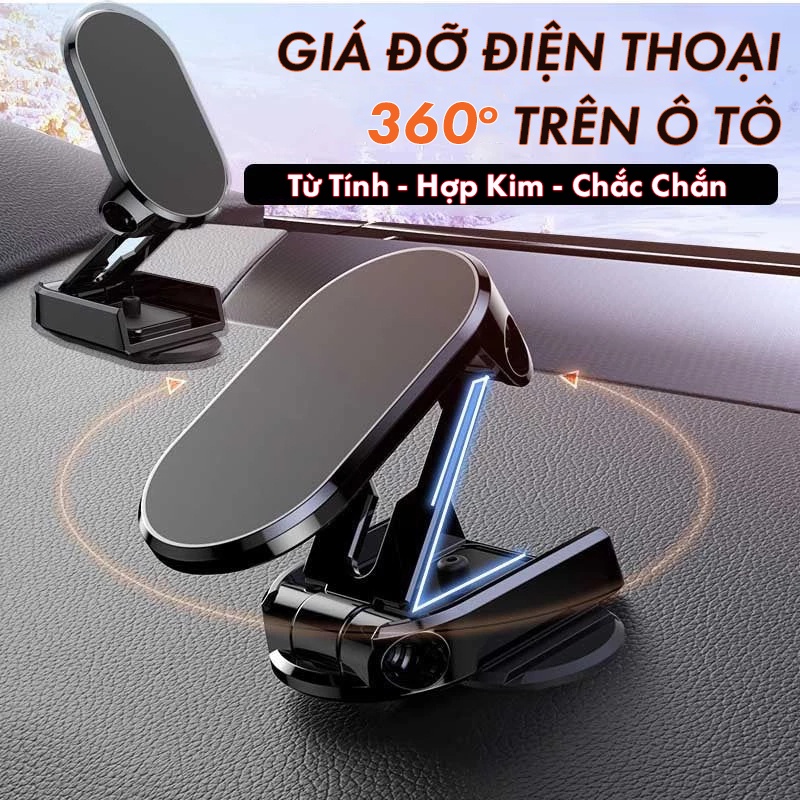 GIÁ ĐỠ ĐIỆN THOẠI TRÊN Ô TÔ - Giá Đỡ Điện Thoại Từ Tính Hợp kim kết dính chắc chắn | BeenAuto