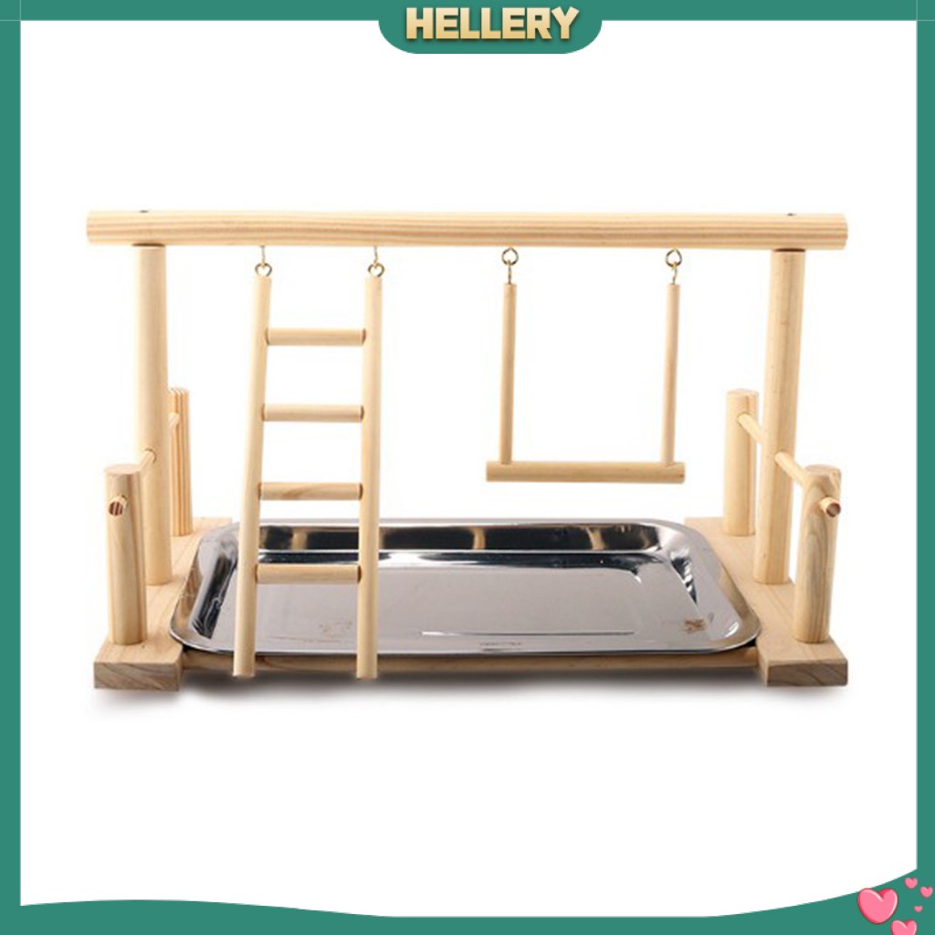 Thanh Đứng Bằng Gỗ Dùng Chơi / Chơi / Tập Gym Dành Cho Chim Vẹt