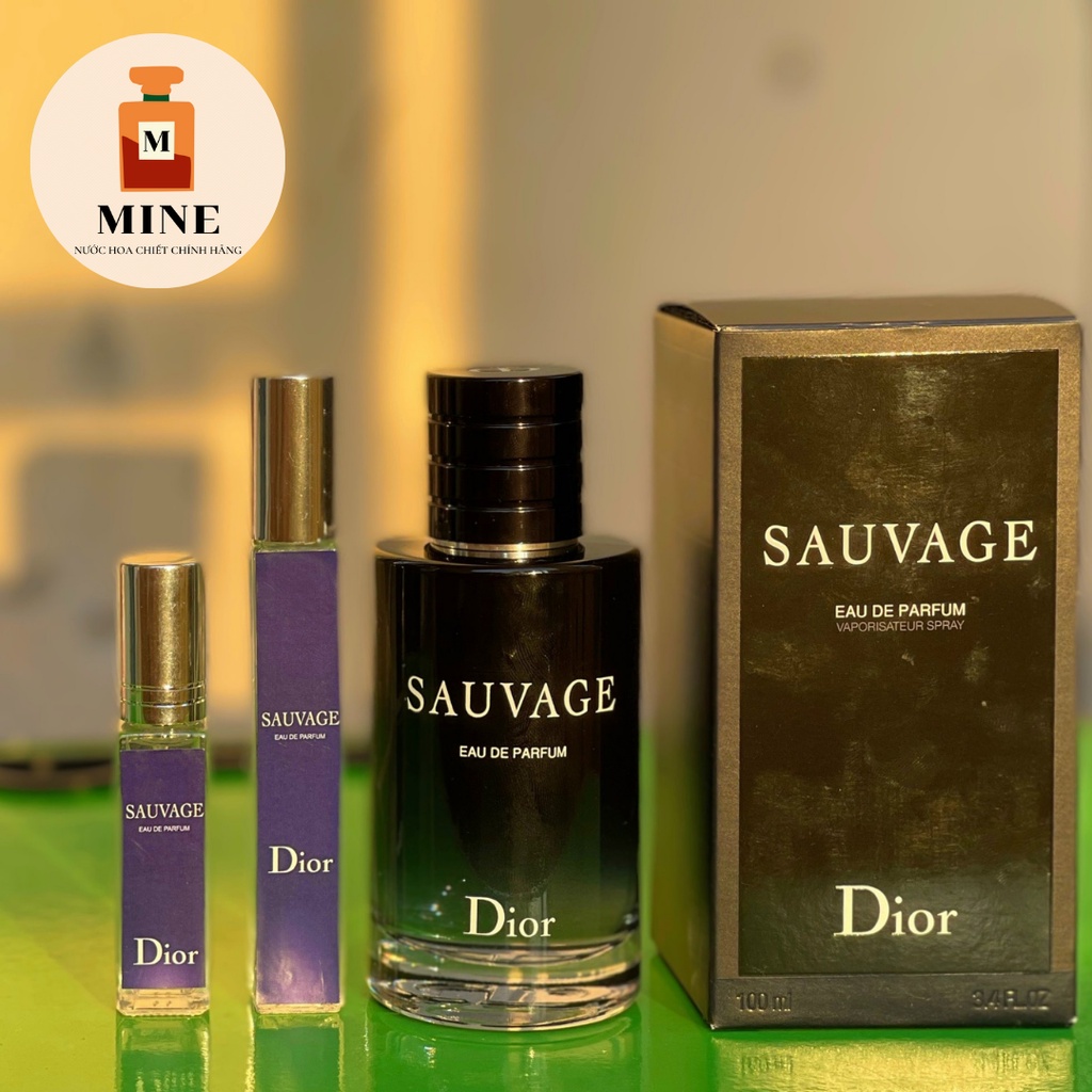 [5ml 10ml] Nước Hoa Mini Dior Sauvage Eau De Parfum
