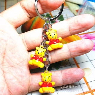 Hoạt Hình Móc Khóa Hình Gấu Pooh Xinh Xắn