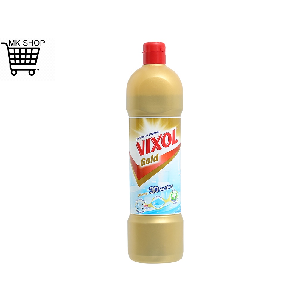 Nước tẩy rửa nhà tắm & toilet Vixol Thái Lan 900ml