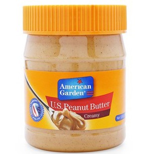 Bơ Đậu Phộng Mịn American Garden 340g (Nhập khẩu)
