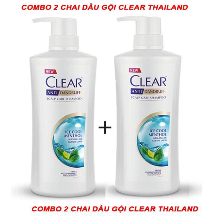 Dầu Gội Đầu Clear Thái Lan, Dầu xả Clear mẫu mới