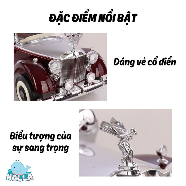 Xe ô tô điện cổ điển Holla HL - 10147