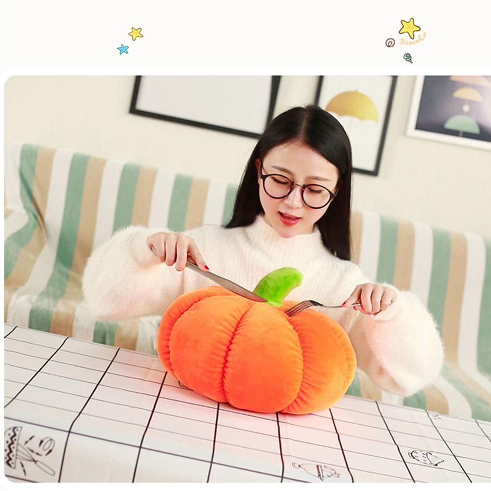 Ghế Sô Pha Mềm Hình Bí Ngô Màu Cầu Vồng Dễ Thương Cho Bé