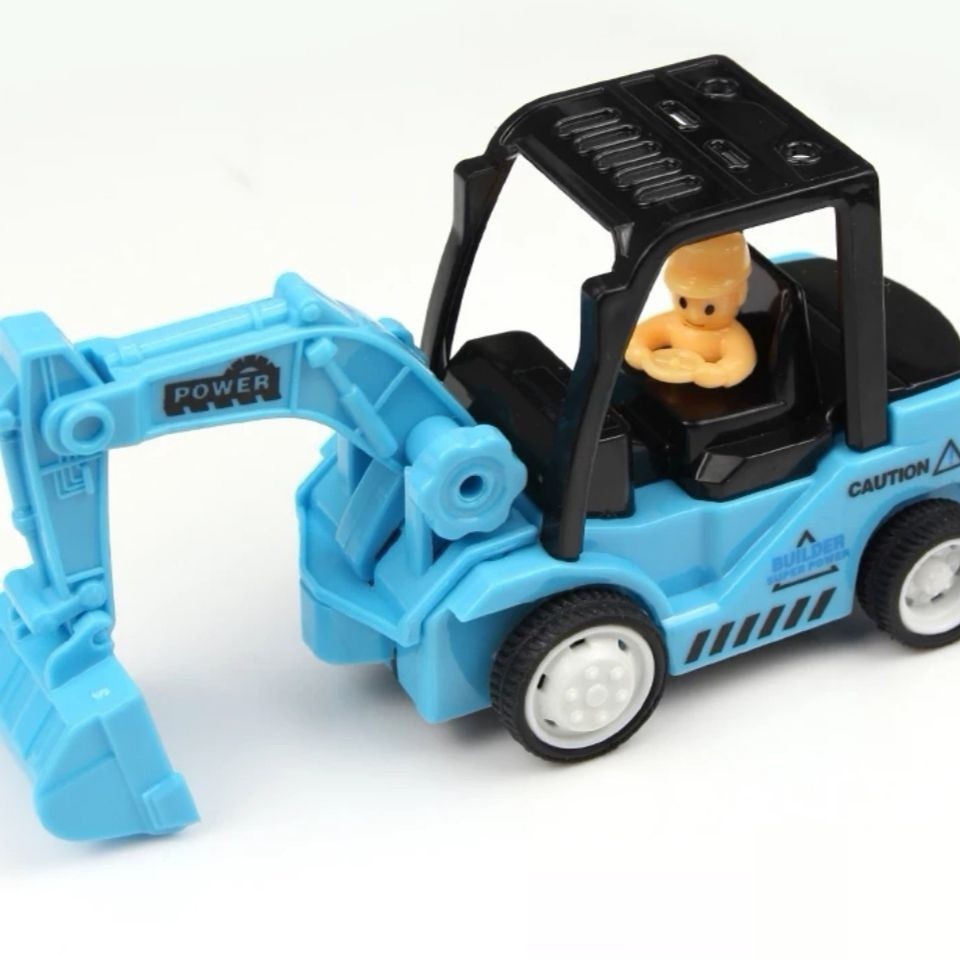 Đồ chơi trẻ em Xe xây dựng Máy xúc đường Con lăn Mini Inertial Car Engineering Vehicle