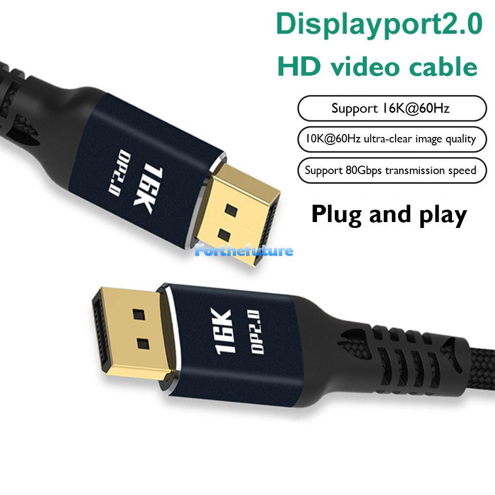 Dây Cáp Chuyển Đổi 16k 60hz 10k 60hz Hd Video Dp 2.0 | BigBuy360 - bigbuy360.vn