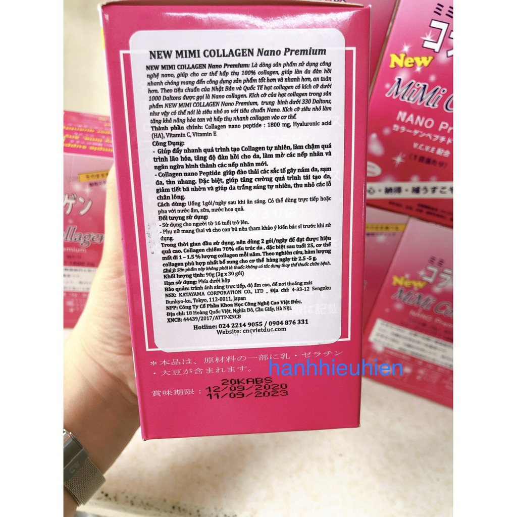 ✅[CHÍNH HÃNG] NEW MiMi COLLAGEN (H/30g)-công nghệ Nano nhập khẩu từ Nhật Bản | BigBuy360 - bigbuy360.vn