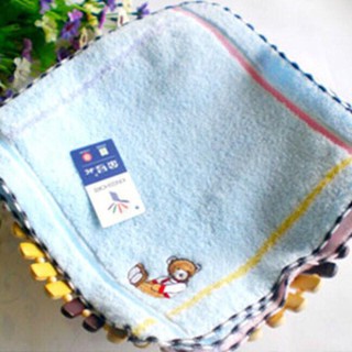 Combo 10 khăn mặt coton mềm mịn cho bé