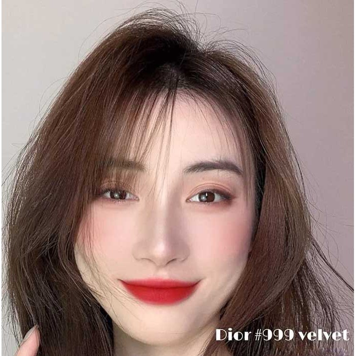 Son Dior Limited Rouge velvet hot new 2021 Chất son được bao bọc bằng nhung mịn màng cao cấp