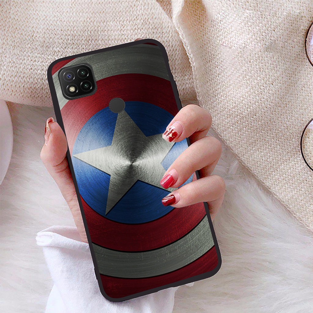 Ốp lưng Xiaomi Redmi 9C viền dẻo TPU BST Siêu Anh Hùng