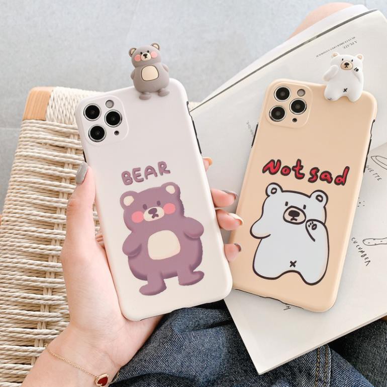 Ốp lưng iphone leo IMD Penguin - Gấu - Thỏ 7plus/ 8plus / x /xs /xsmax/11/ /11 promax/12/12pro/12promax  DT07- Dino Case