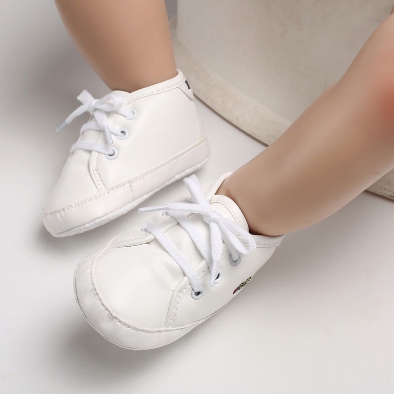 Giày Vải Canvas Đế Mềm Thời Trang Xuân Thu Cho Bé Trai Sơ Sinh
