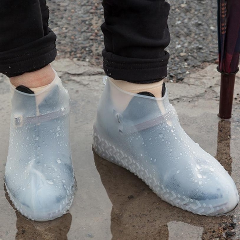 Bọc giày đi mưa chất liệu silicone chống trơn trượt | BigBuy360 - bigbuy360.vn
