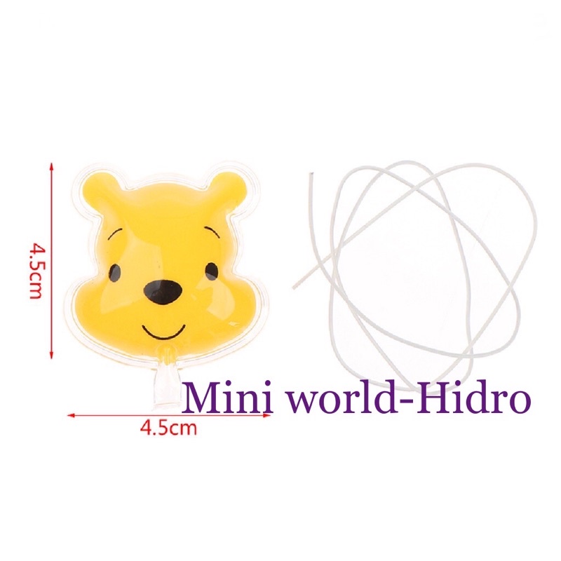 Mô hình bóng bay mini tí hon tỉ lệ 1/6, 1/8, 1/12 dùng cho búp bê Barbie, bjd, holala, Baboliy