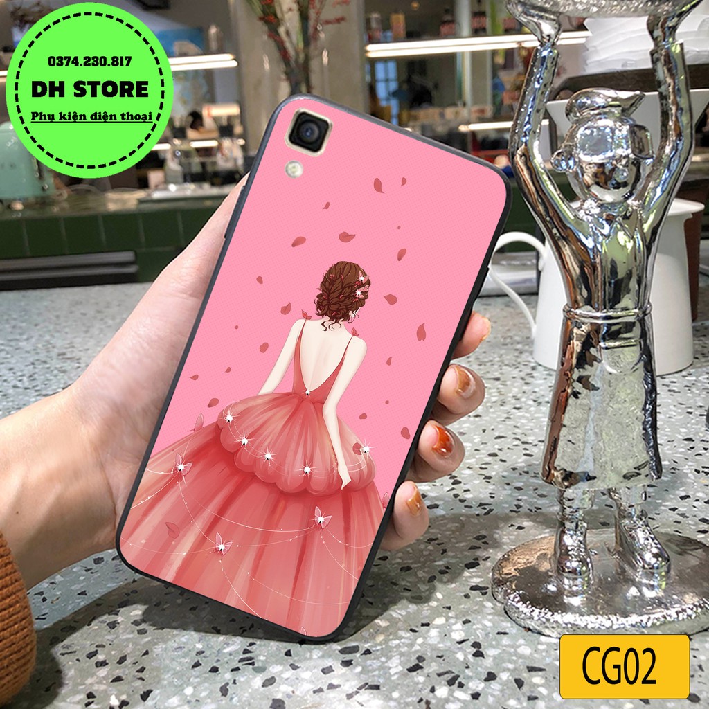 Ốp lưng điện thoại Oppo R7 - R7S - R7 Plus in cô gái hot hit chất liệu bền, đẹp, cao cấp.