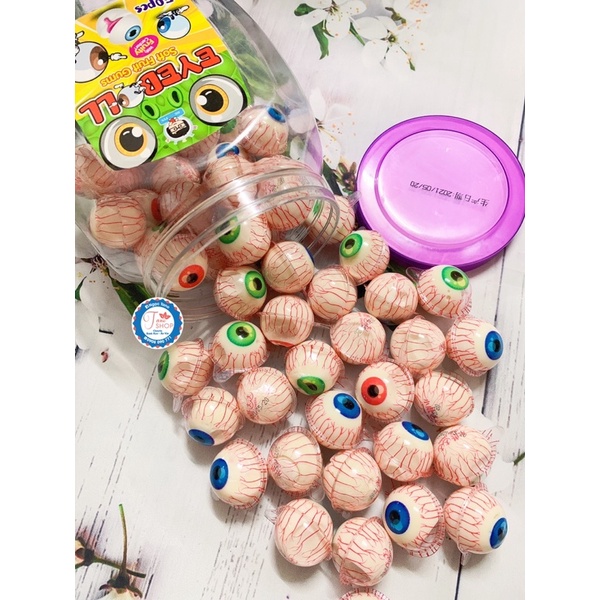 [Mã 267FMCGSALE giảm 8% đơn 500K] Hũ kẹo con mắt / trái đào có nhân - hũ 50v | BigBuy360 - bigbuy360.vn
