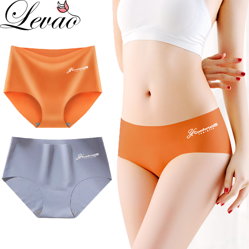 Quần Lót Levao Lụa Lạnh Không Đường May Gợi Cảm Thoải Mái Cho Nữ