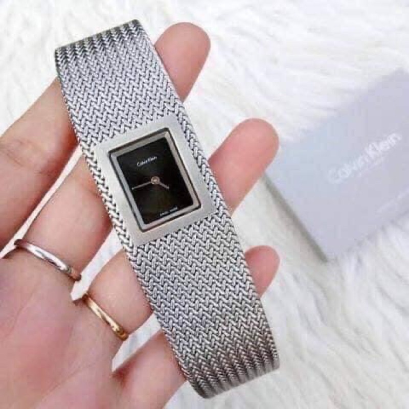 Đồng Hồ Nữ Calvin Klein dây kim loại case 22mm