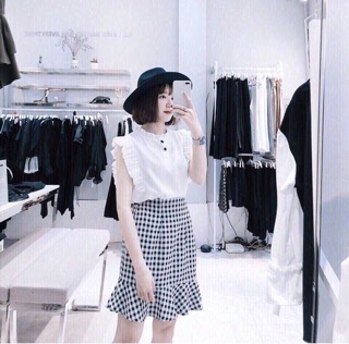 Sét đầm kẻ karo