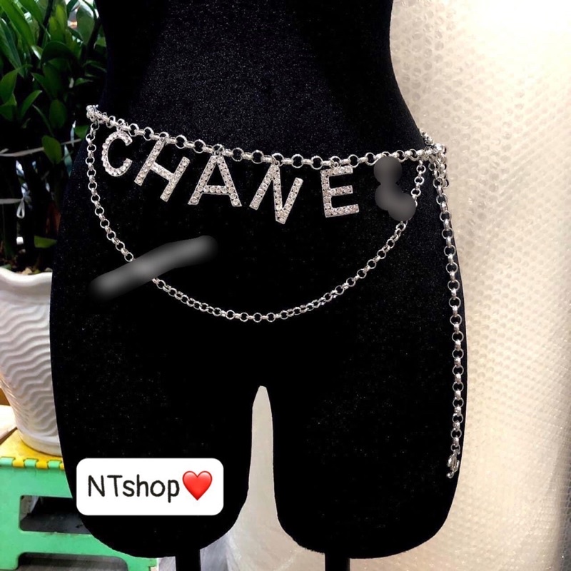 Dây Đai chan€l dây xích Phong Cách Thời Trang Cao Cấp Hàn Quốc Ảnh Thật, Hàng Có Sẵn