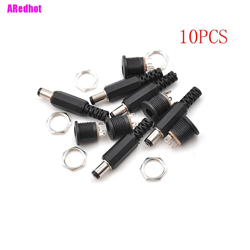 Bộ 10 Phụ Kiện Bao Gồm Cổng Jack Cắm + Đầu Chuyển Đổi 5.5X2.5 mm DC022