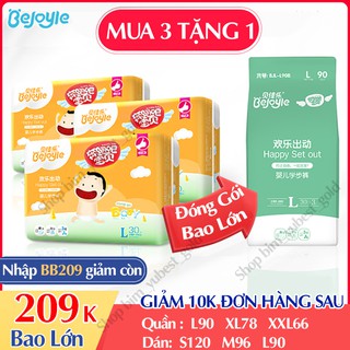 [KM SỐC 3 NGÀY] Bỉm BEJOYIE nội địa Trung Quốc Dán/Quần Size  S120/M96/L90/XL78/XXL66