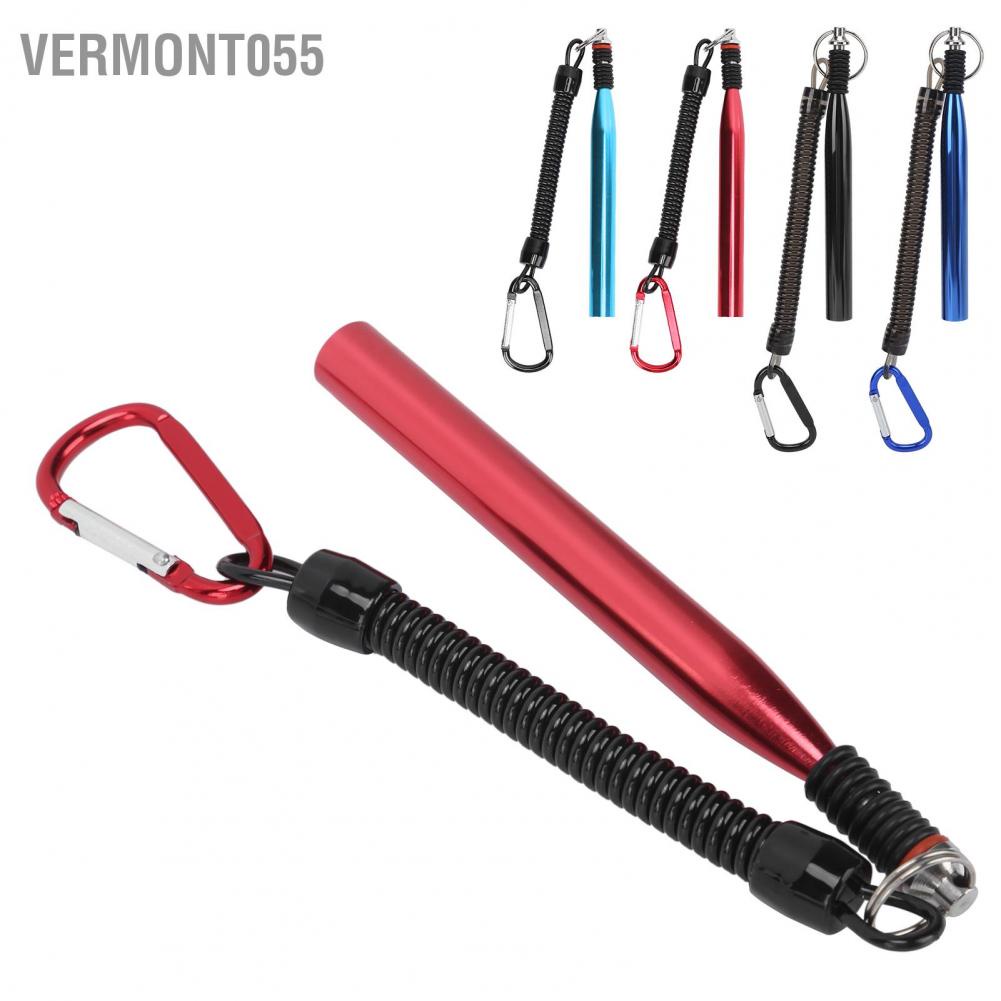 Vermont055 Aluminium Alloy Soft Baits Fishing Accessories Wacky Worm Rig Tool with 100 O Rings
