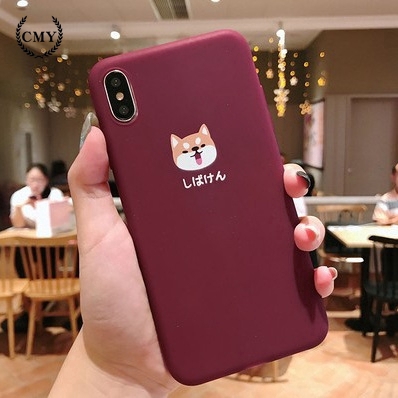 Ốp điện thoại TPU mềm hình cún cho cho IPHONE11/11PRO 11PRO MAX X XR XS XS MAX 6 7 8 PLUS SE | BigBuy360 - bigbuy360.vn