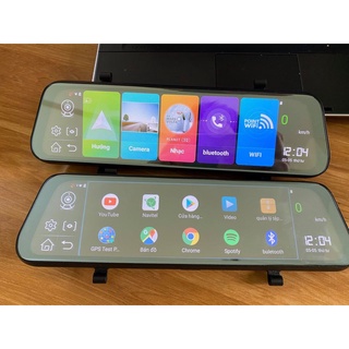 Cam hành trình gương D10 android xetabon