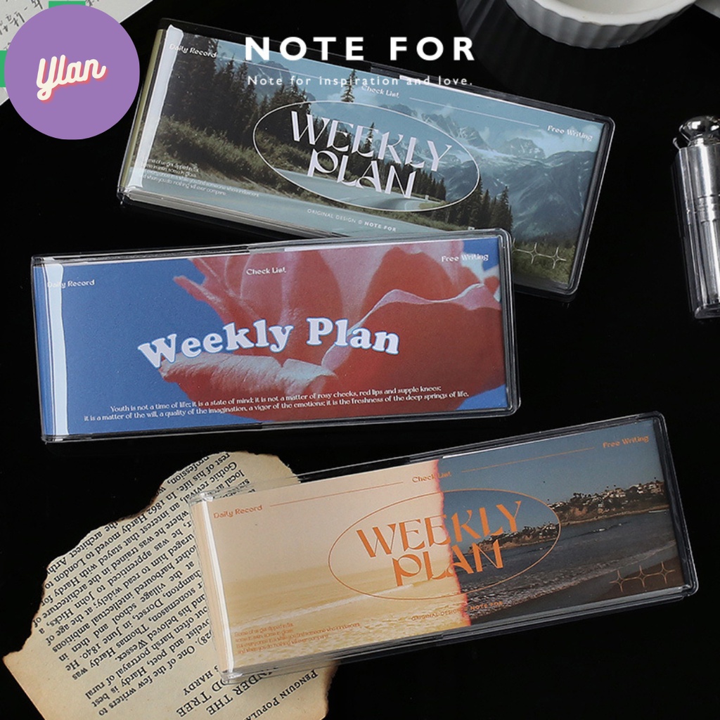 Sổ Tay Ghi Chú Mini Dùng Để Lên Kế Hoạch Cho 54 Tuần Note For Weekly Plan