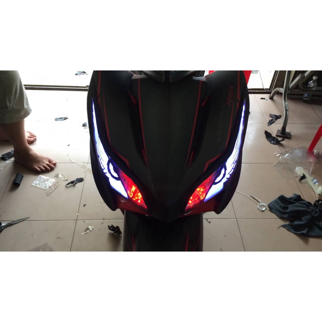 Đèn Led Mắt Cú Audi xe Wave RSX - Một Cặp