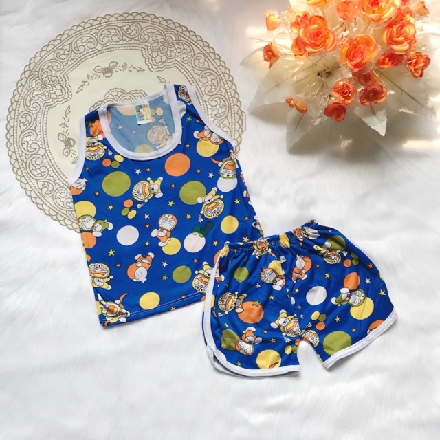Combo 3 bộ đùi sát nách bé trai