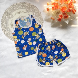Combo 3 bộ đùi sát nách bé trai