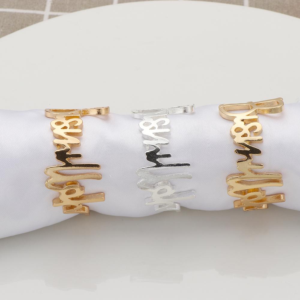 YNATURAL 1 / 6 Giá Đỡ Khăn Ăn Trong Khách Sạn Đám Cưới