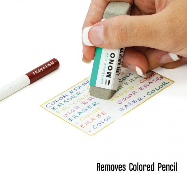 [ TÂM TÂM ]-Gôm cát Tombow, Tombow Mono Colored Pencil Eraser-