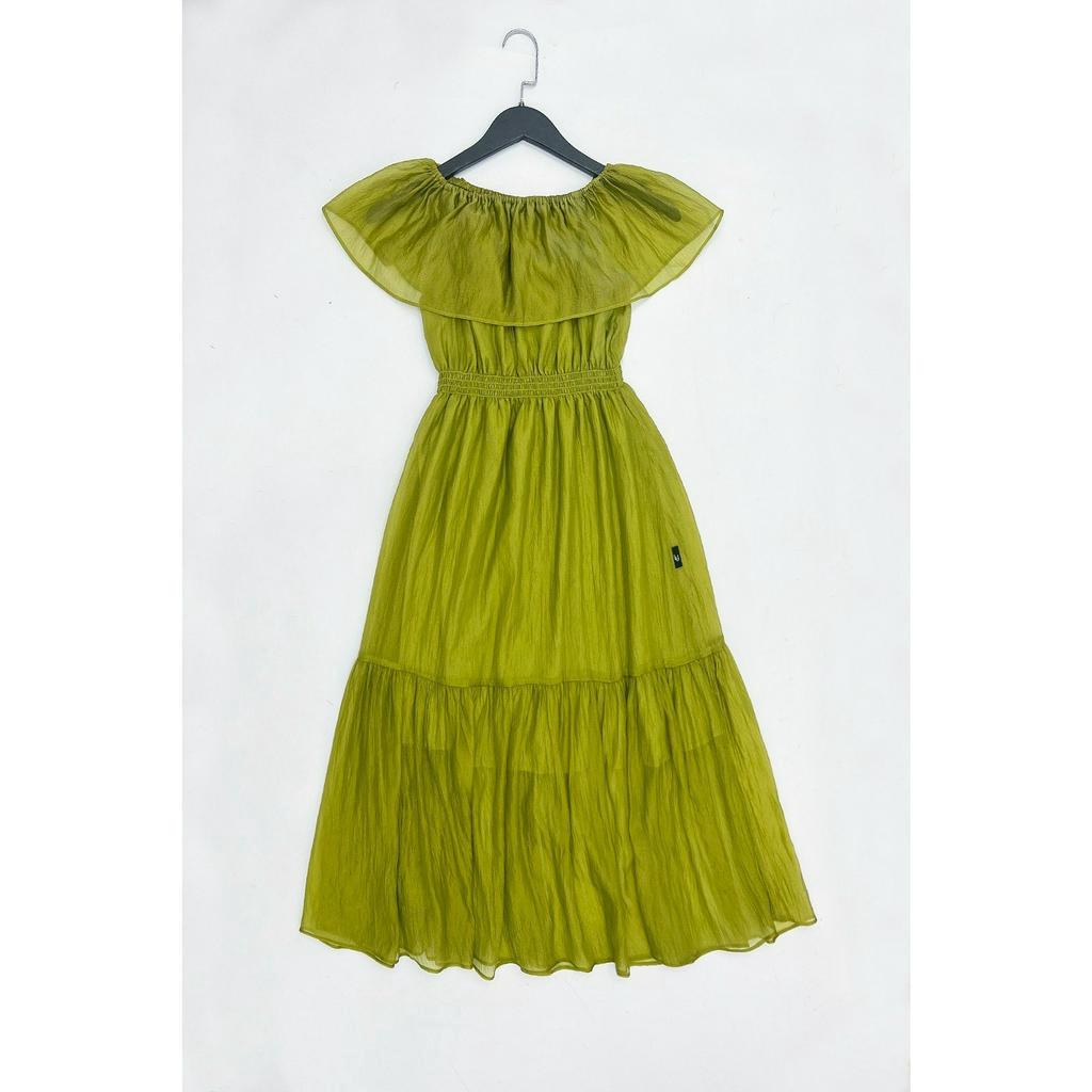 Đầm Maxi Trơn Thiết Kế Nữ LUPERI LFV3320 Phù Hợp Đi Chơi Đi Biển