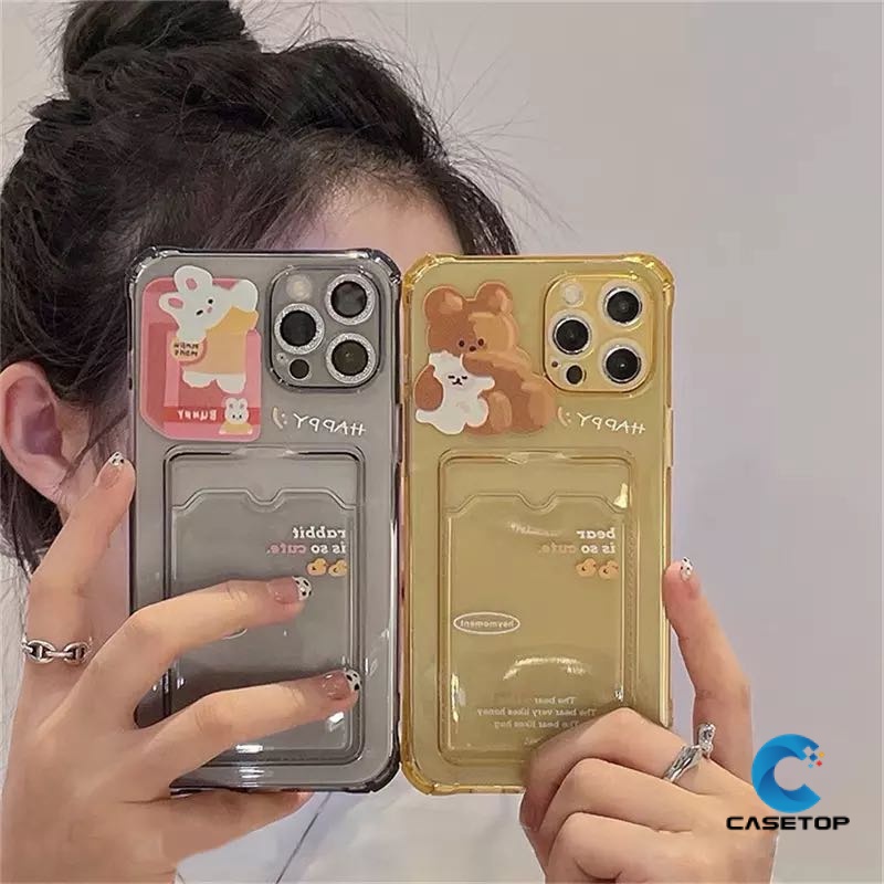 Ốp điện thoại chống sốc có hộp đựng thẻ thích hợp với iPhone 11 12 Pro Max iPhone XR 6 6S 7 8 Plus X XR MAX SE 2020