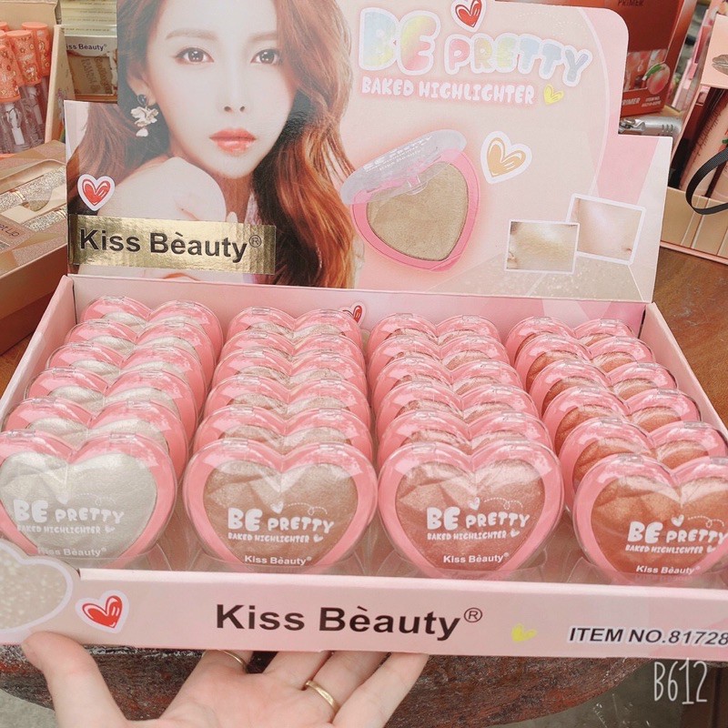 PHẤN BẮT SÁNG TRÁI TIM BE PRETRY CỦA KISBEAUTY