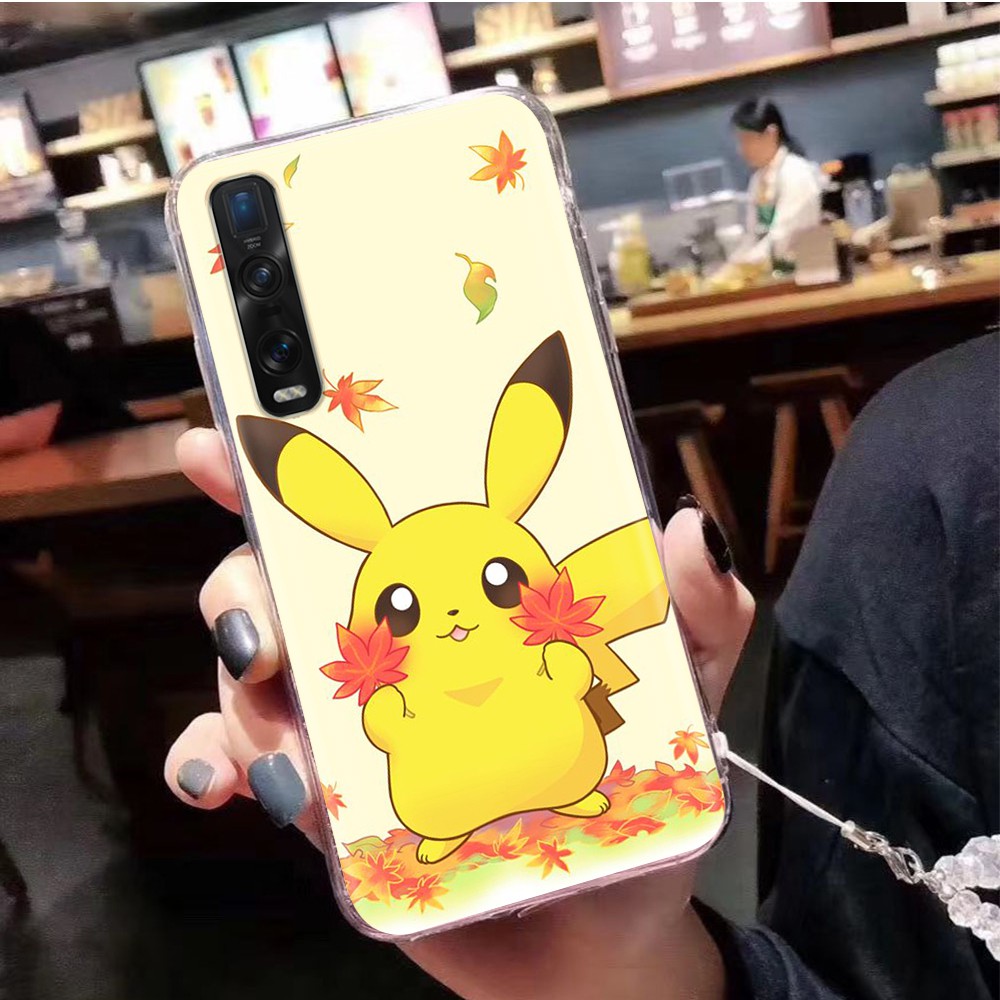 Ốp Lưng Trong Suốt Hình Pikachu Cho Asus Zenfone 6 6z 5 5z 3 Zoom Live L1 Rog Phone Strix Ii 7 Pro