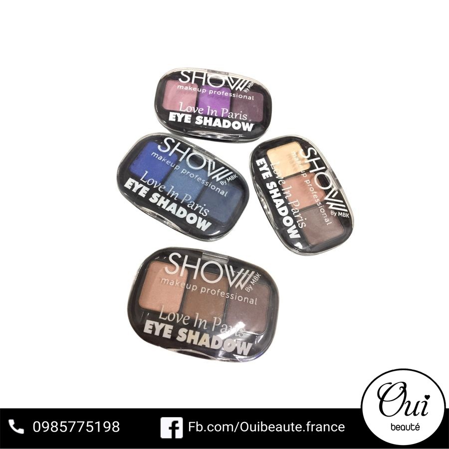 Bảng phấn mắt 3 ô Show Ultimate Shadow Palette Ouibeaute | BigBuy360 - bigbuy360.vn